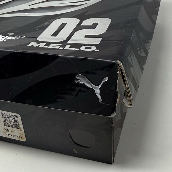 Puma LaMelo Ball MB.02 JR Flare GS Youth Boys Size 6.5 Black Sunset Glow Shoes - Picture 14 of 16